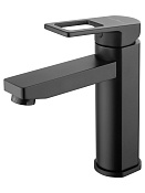 Wonzon & Woghand Frame Смеситель для раковины, излив 12,2 см, цвет: черный матовый WW-88139010-MB