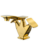 Wonzon & Woghand Shakespeare Смеситель для раковины, излив 13,25 см, цвет: темное золото WW-651101-DG