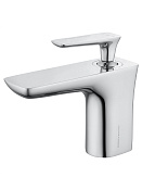 Wonzon & Woghand Shark Смеситель для раковины, излив 11,4 см, цвет: хром глянцевый WW-481101-CR