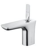 Wonzon & Woghand Shark Смеситель для раковины, излив 11,2 см, цвет: хром глянцевый WW-48B1101-CR