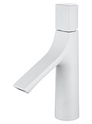 Wonzon & Woghand The One Смеситель для раковины, излив 11 см, цвет: белый матовый WW-H010-MW