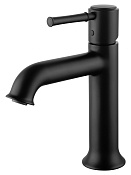 Wonzon & Woghand Tor Смеситель для раковины, излив 13 см, цвет: черный матовый WW-88018073-MB