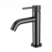 Wonzon & Woghand Смеситель для раковины, без д/к, длина излива 11,5 см, цвет: темный графит WW-H1061-BGG