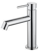 Wonzon & Woghand Смеситель для раковины, без д/к, длина излива 12,5 см, цвет: хром глянцевый WW-H1063-CR