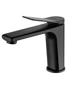 Wonzon & Woghand Смеситель для раковины, без д/к, длина излива 13,4 см, цвет: черный матовый WW-XH-012-MB