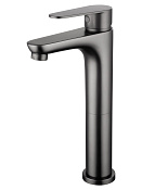 Wonzon & Woghand Alfa Смеситель для раковины, излив 11 см, цвет: темный графит WW-A40232-BGG