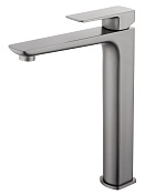 Wonzon & Woghand Edge Смеситель для раковины, излив 18 см, цвет: темный графит WW-88239003-BGM