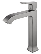 Wonzon & Woghand Flex Смеситель для раковины, излив 17 см, цвет: темный графит WW-88019072-BGM