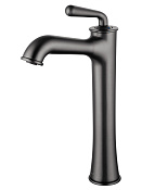 Wonzon & Woghand Steam Смеситель для раковины, излив 15 см, цвет: темный графит WW-88239008-BGM