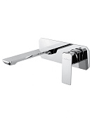 Wonzon & Woghand Diamond Смеситель для раковины встраиваемый, излив 18,4 см, цвет: хром глянцевый WW-88869011-CR