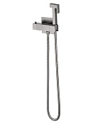 Wonzon & Woghand Гигиенический душ встраиваемый, комплект, цвет: темный графит WW-88819903-BGM