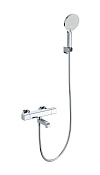 Wonzon & Woghand Stay Смеситель для ванны термостатический с душем, цвет: хром глянцевый WW-B2016-A1-CR