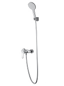 Wonzon & Woghand Alfa Смеситель для душа накладной с ручным душем, цвет: хром глянцевый WW-AE3102-CR