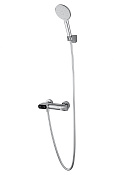 Wonzon & Woghand Muse Смеситель для душа накладной, с ручным душем, скрытый излив, цвет: хром глянец WW-A30902-CR
