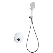 Wonzon & Woghand Смеситель для ванны с душевым гарнитуром, термостат, цвет: хром глянец WW-D1017-A-CR