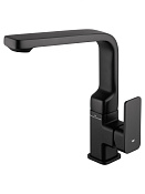 Wonzon & Woghand Arnie Смеситель для кухни, изливом 18,07 см, цвет: черный матовый WW-692102-MB