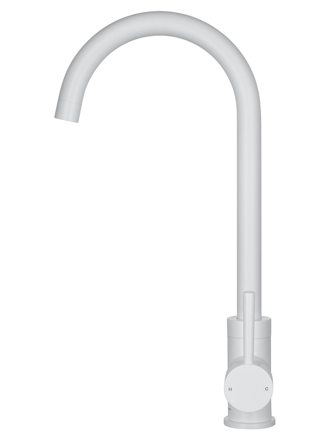 Wonzon & Woghand Смеситель для кухни, изливом 18 см, цвет: белый матовый WW-A21102-MW