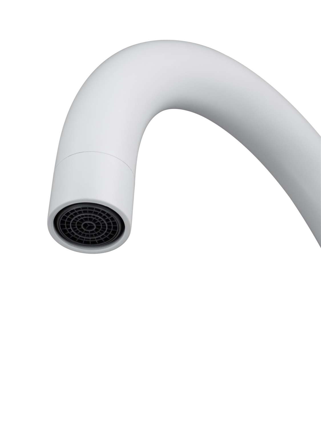 Wonzon & Woghand Смеситель для кухни, изливом 18 см, цвет: белый матовый WW-A21102-MW