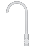 Wonzon & Woghand Смеситель для кухни, изливом 18 см, цвет: белый матовый WW-A21102-MW