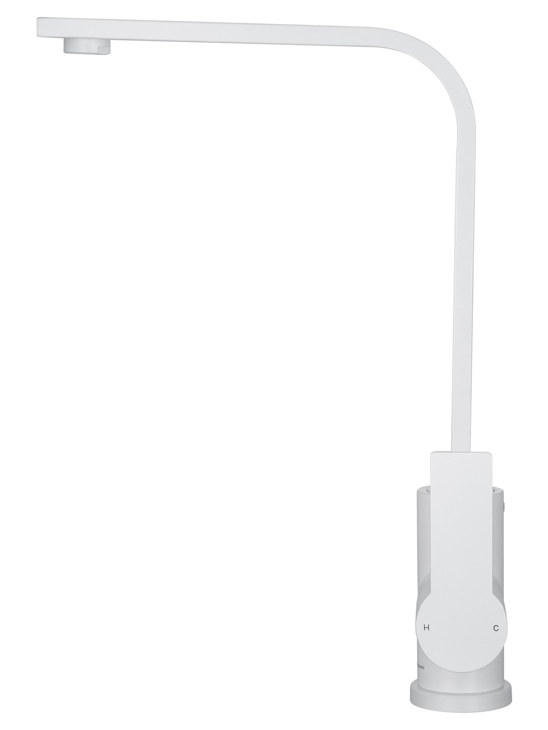 Wonzon & Woghand Смеситель для кухни, изливом 19,7 см, цвет: белый матовый WW-AE4550-MW