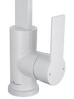 Wonzon & Woghand Смеситель для кухни, изливом 19,7 см, цвет: белый матовый WW-AE4550-MW