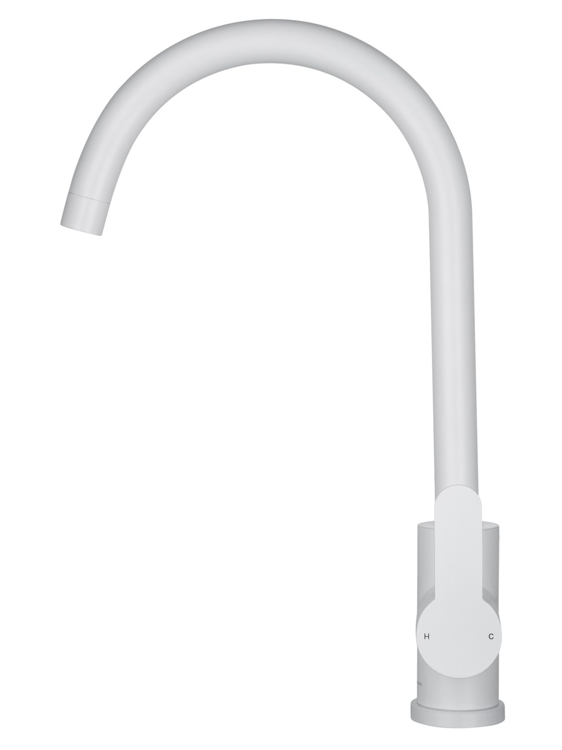 Wonzon & Woghand Смеситель для кухни, изливом 20,6 см, цвет: белый матовый WW-AE4554-MW