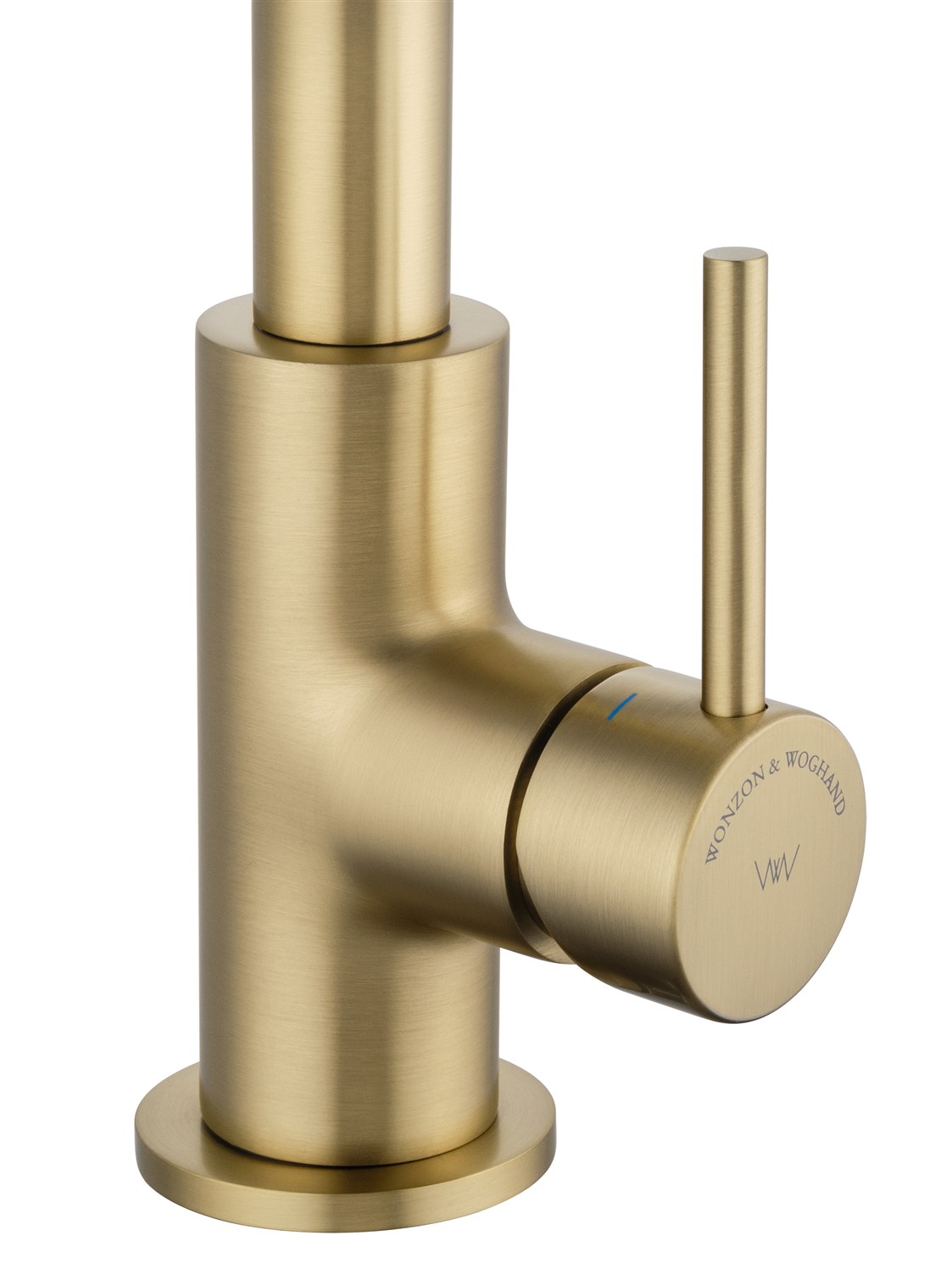 Wonzon & Woghand Смеситель для кухни, изливом 18 см, цвет: брашированное золото WW-L1005-BG