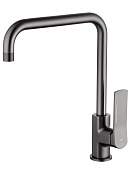 Wonzon & Woghand Смеситель для кухни, изливом 23,3 см, цвет: темный графит WW-L1006-BGG