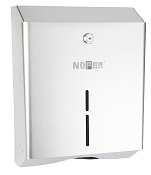 Nofer Диспенсер бумажных полотенец, подвесной, цвет: хром брашированный 04010.B