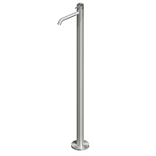 QuadroDesign Source Смеситель для раковины напольный, цвет: brushed stainless steel 1205AS/1