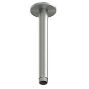 QuadroDesign Держатель верхнего душа 20 см, потолочный, цвет: brushed stainless steel BD002AS_200MM