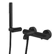 Fima Carlo Frattini Snap Смеситель для душа с душевым комплектом, цвет: black matt F3114NS