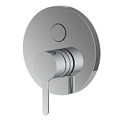 Fima Carlo Frattini Snap Смеситель для душа встраиваемый, внешняя часть, 2 потребителя, цвет: chrome F3119E2CR