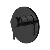 Fima Carlo Frattini Snap Смеситель для душа встраиваемый, 1 потребитель, цвет: black matt F3119X1NS