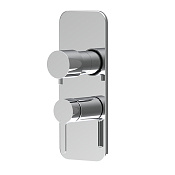 Fima Carlo Frattini Snap Смеситель для душа встраиваемый, 2-3 потребителя, цвет: chrome F3119X6CR