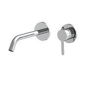 Fima Carlo Frattini Snap Смеситель для раковины встраиваемый, излив 20 см, цвет: chrome F3121WLX8CR