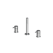 Fima Carlo Frattini Snap Смеситель на борт ванны с ручным душем, без излива, цвет: chrome F3124/1NCR