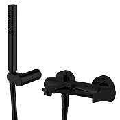 Fima Carlo Frattini Mast Смеситель для душа с душевым комплектом, цвет: black matt F3134NS