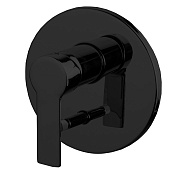 Fima Carlo Frattini Mast Смеситель для душа встраиваемый, 2 потребителя, цвет: black matt F3139X2NS