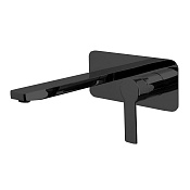 Fima Carlo Frattini Mast Смеситель для раковины встраиваемый, излив 20 см, цвет: black matt F3141WLX5NS