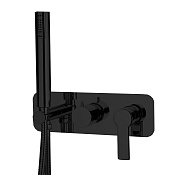 Fima Carlo Frattini Mast Смеситель для душа встраиваемый, 2 потребителя, цвет: black matt F3149WX2NS