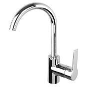 Fima Carlo Frattini Mast Смеситель для раковины Energy Saving, без д/к, излив 15,5 см, цвет: chrome F3151CR.1.ES