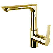 Fima Carlo Frattini Mast Смеситель для раковины Energy Saving с д/к, излив 15,9 см, цвет: gold F3151FOR.ES