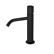 Fima Carlo Frattini So Смеситель для раковины, с донным клапаном, излив 14,6 см, цвет: black matt F3181NS