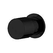 Fima Carlo Frattini Flo' Запорный вентиль, внешняя часть, 1/2х1/2, цвет: black matt F3243/1NS