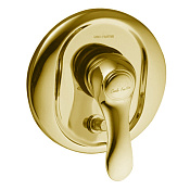 Fima Carlo Frattini Lamp Смеситель для душа встраиваемый, внешняя часть, 2 потребителя, цвет: gold F3309X2OR