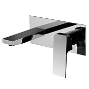 Fima Carlo Frattini Fit Смеситель для раковины встраиваемый, излив 15 см, цвет: chrome F3391WX5CR