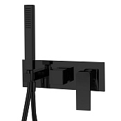 Fima Carlo Frattini Fit Смеситель для душа встраиваемый, 2 потребителя, цвет: black matt F3399WX2NS