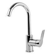 Fima Carlo Frattini Serie 4 Смеситель для раковины Energy Saving с д/к, излив 15,5 см, цвет: chrome F3781WCR.2.ES