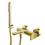 Fima Carlo Frattini Flo' Смеситель для душа с душевым комплектом, цвет: gold F3804OR